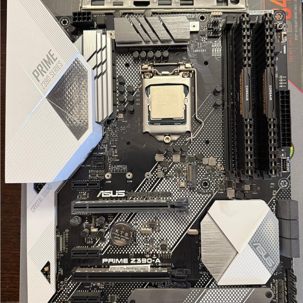 Intel i7-9700K + ASUS Z390-A + 32GB RAM + Dark Rock Pro 4 (Bundle)